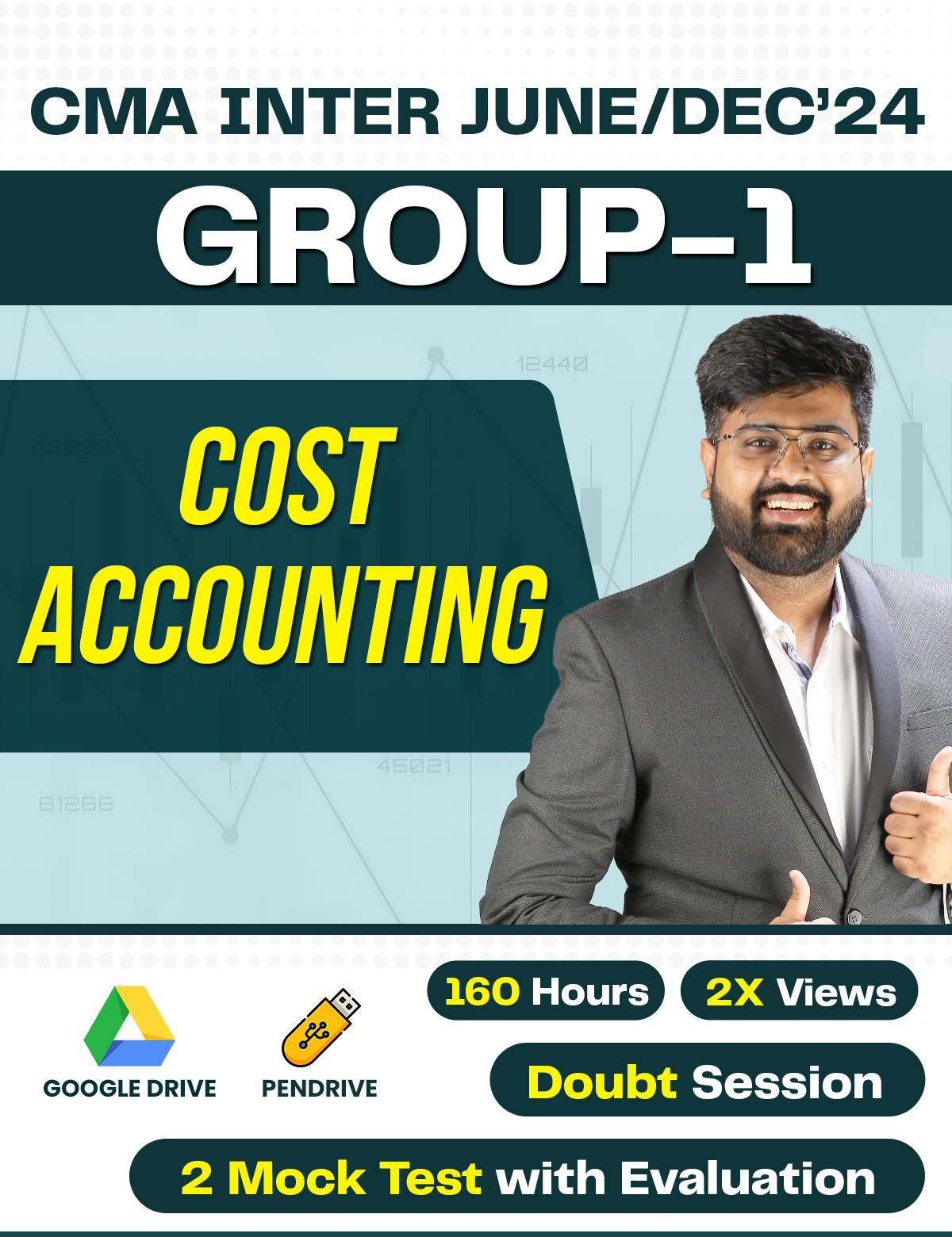 CMA Inter Cost Accounting June/Dec 2024